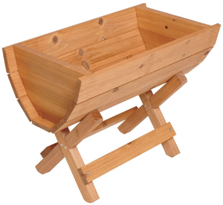 dobar Blumenfass inklusive Ständer